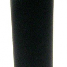 Füstcsőkönyök fekete 120x120 fokos 0,6mm (45 fokos)