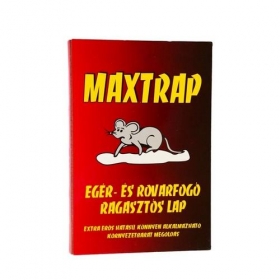Egérfogó ragasztó lap közepes méretű Maxtrap - Írtószer mentes!