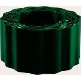 Ágyásszegély műanyag zöld 20cm x 9fm/tekercs