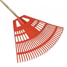 Lombseprű műanyag nagy, íves 75cm Farmo + nyél, készre nyelezett!