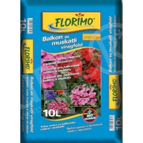 Virágföld balkon - muskátliföld - 20 liter Florimo
