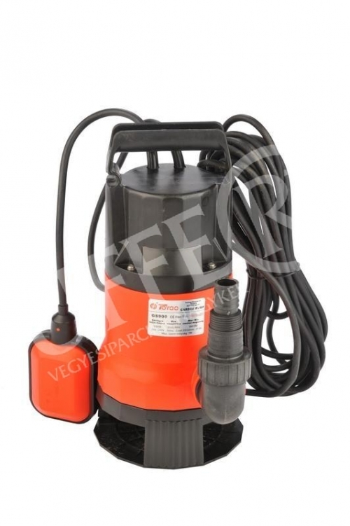 Szivattyú merülő -búvárszivattyú- műanyag házban szennyvízre GS-550W