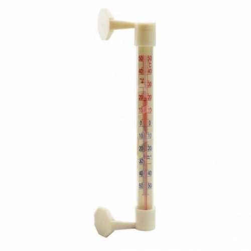 Hőmérő ablakba - kültéri műanyag 22,7cm