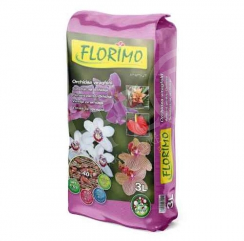 Virágföld orchidea 3 liter Florimo