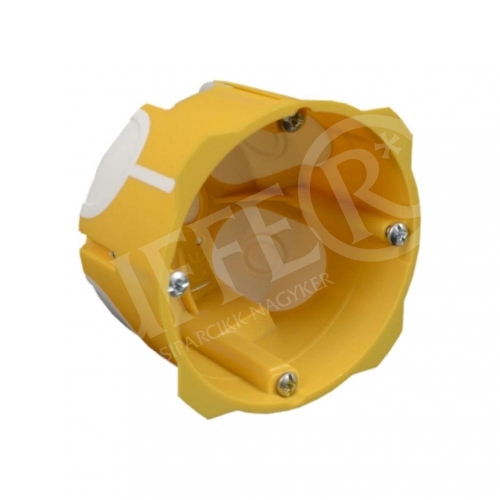 Villanyszerelési gipszkarton doboz 1-es tömörített