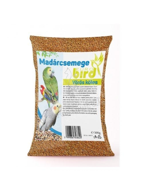 Madáreleség 0,5 kg Eurobird vörös köles, zacskós