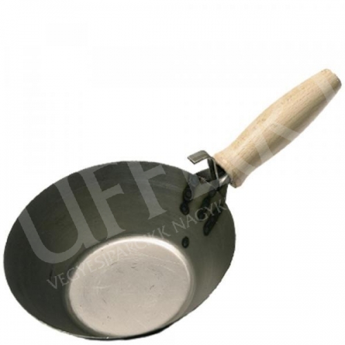 Kőműves serpenyő fekete 180mm