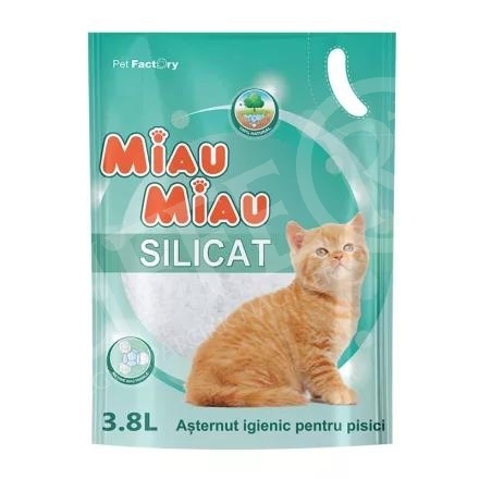 Macska alom Miau silicat 3,8 liter illatmentes