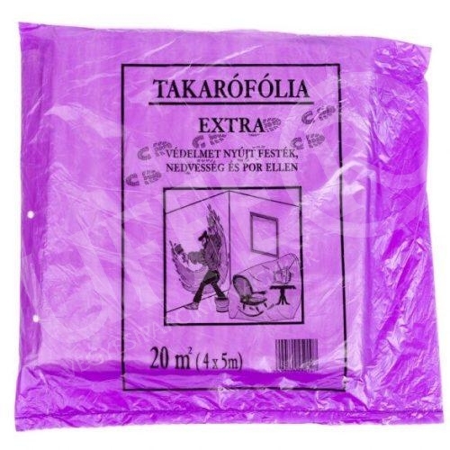 Takarófólia 4x5 méter extra- járható