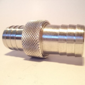 Tömlőösszekötő aluminium 3/4"-3/4"