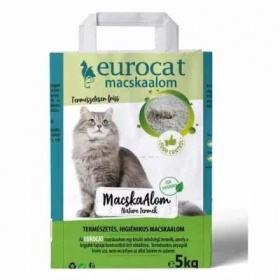 Macska alom Eurocat 5 kg illatmentes (csomosodó)