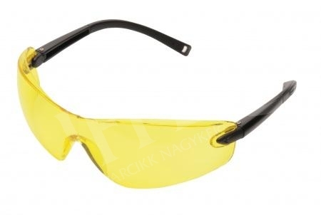 Védőszemüveg keret nélküli sárga