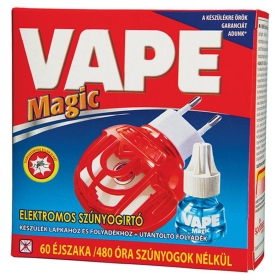 Rovarriasztó elektromos készülék folyadékos 60 éjszakára VAPE