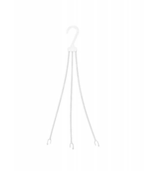 Akasztó nagy virágcseréphez fehér