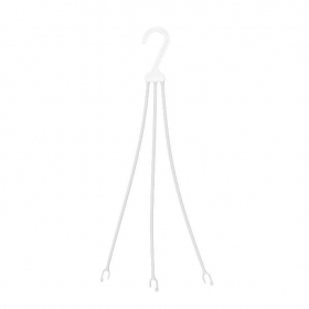 Akasztó nagy virágcseréphez fehér