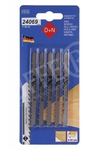 Dekopír fűrészlap HSS 75x1,3x4 mm 6 TPI 5 darab/csomag (Bosch) 24070