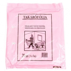 Takarófólia 4x5 méter vékony