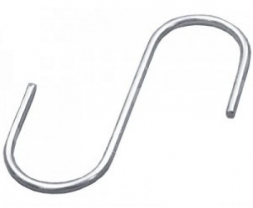 S kampó élelmiszeripari 9cm 10 darab/csomag