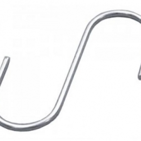 S kampó élelmiszeripari 9cm 10 darab/csomag