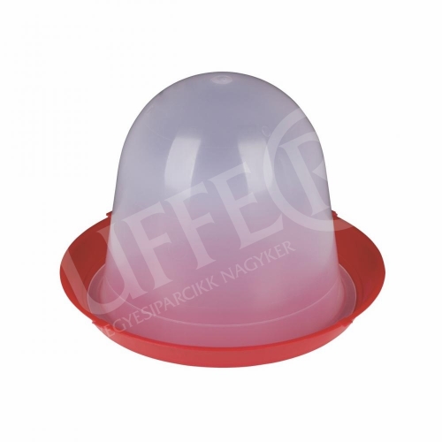 Itató műanyag 9 liter kúpos áttetsző