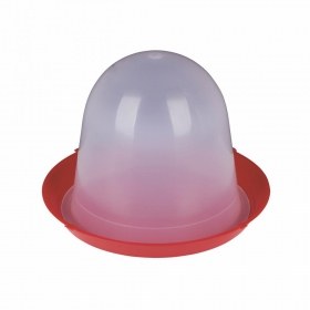 Itató műanyag 9 liter kúpos áttetsző