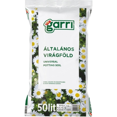 Virágföld általános 50 liter Garri