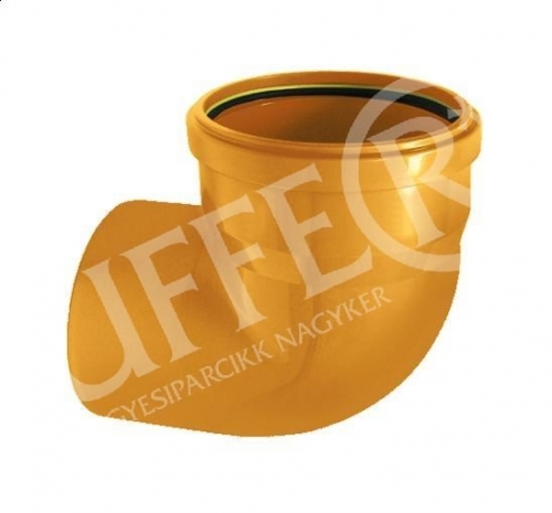 Könyök PVC ragsztható 63x90 fokos