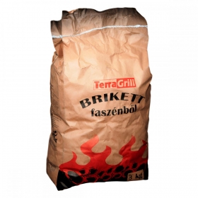 Faszénbrikett - grillbrikett 3 kg/csomag
