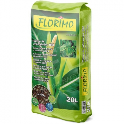 Virágföld pálma és zöldnövényföld 20 liter Florimo