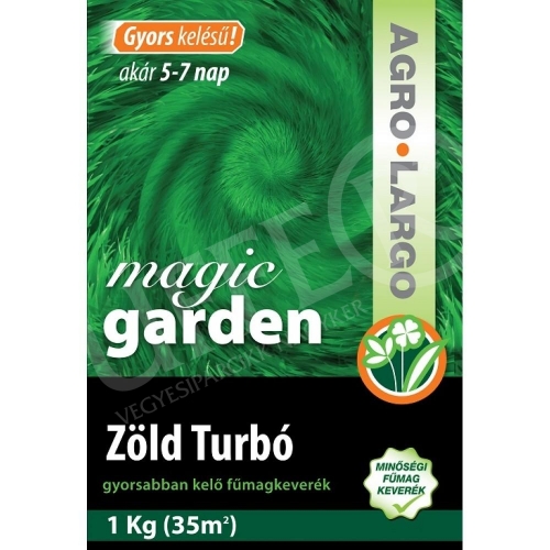 Fűmag 1kg zöld turbo, gyors kelésű, dobozos