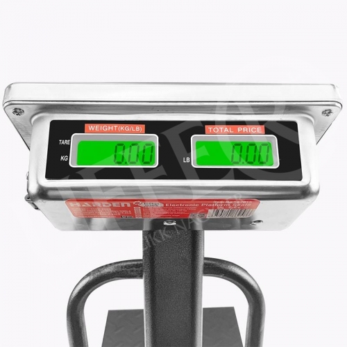 Mérleg digitális oszlopos, LCD kijelzővel. Terhelhetőség: 150kg