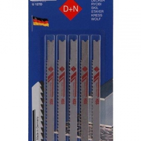 Dekopír fűrészlap HSS 75x1x3 mm 8 TPI 5 darab/csomag (BandD) 24081