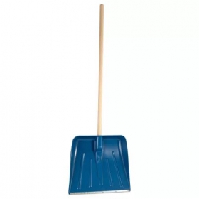 Hólapát műanyag élvédővel kék + nyél