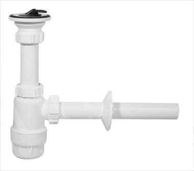 Mosdó búraszifon 5/4" oldható leeresztőszeleppel