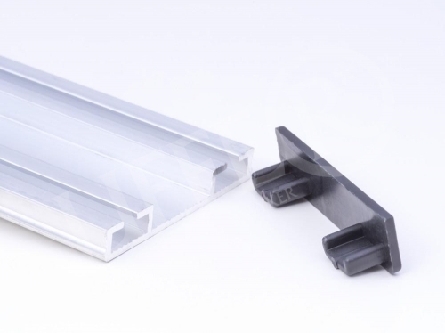 Végzáró kupak aluminium leszorító profilokhoz 50mm