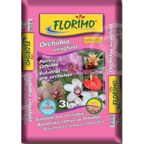 Virágföld orchidea 3 liter Florimo