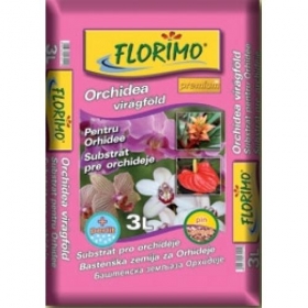 Virágföld orchidea 3 liter Florimo