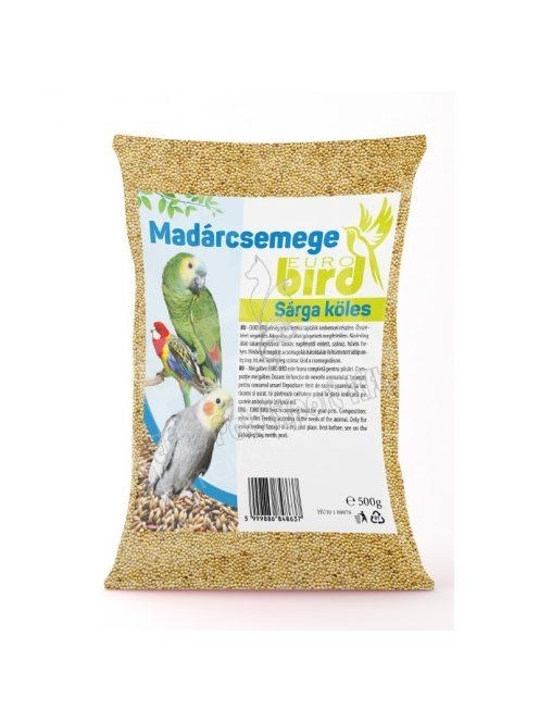 Madáreleség 0,5 kg Eurobird sárga köles, zacskós