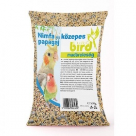 Madáreleség 0,5 kg Eurobird nimfa papagáj, zacskós