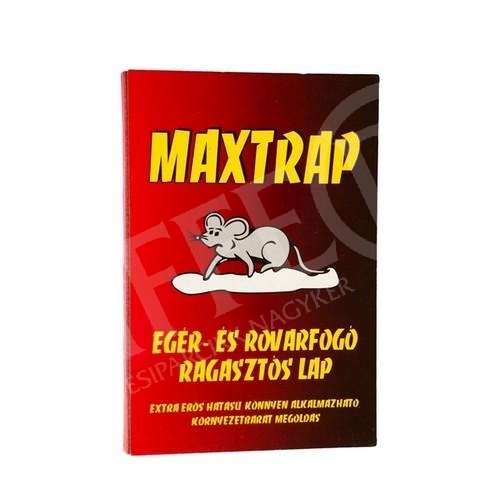 Egérfogó ragasztó lap közepes méretű Maxtrap - Írtószer mentes!