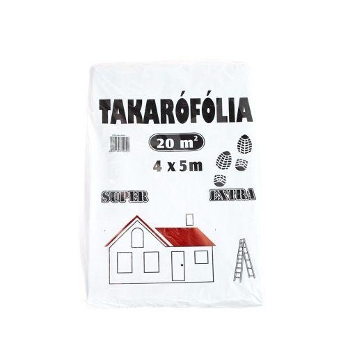 Takarófólia 4x5 méter super extra - létrázható