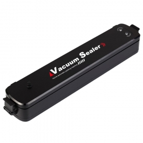 Vákum fóliázógép fekete 90W + 10 darab vákumozó tasak