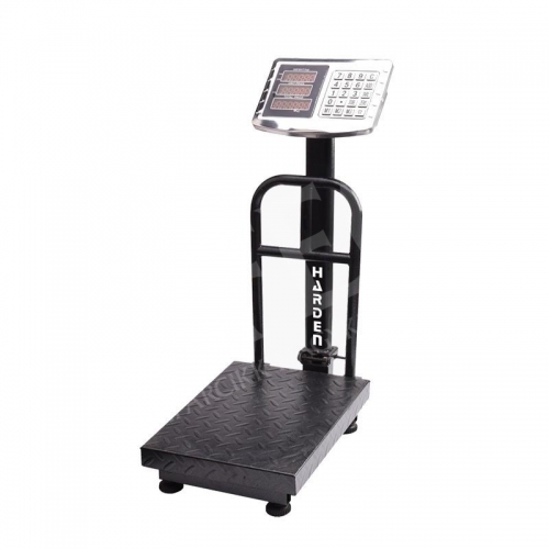 Mérleg digitális oszlopos, LCD kijelzővel. Terhelhetőség: 150kg