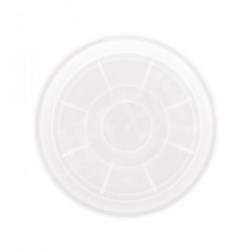 Virágcserép alátét orchidea átlátszó 19cm