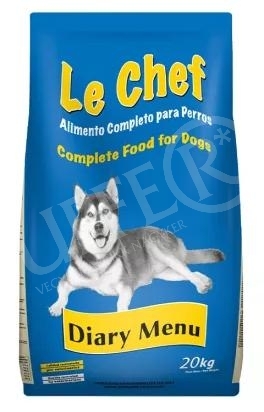 Száraz kutyatáp 20kg Le Chef felnőtt kutyák részére