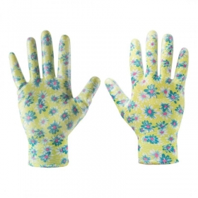Kesztyű nitril virágmintás, légáteresztő felsőrésszel Méret: M(8)
