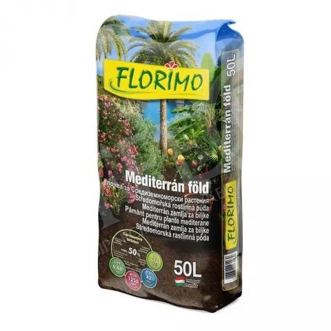Virágföld mediterrán 50 liter Florimo