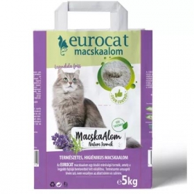 Macska alom Eurocat 5 kg levendula illattal  (csomosodó)