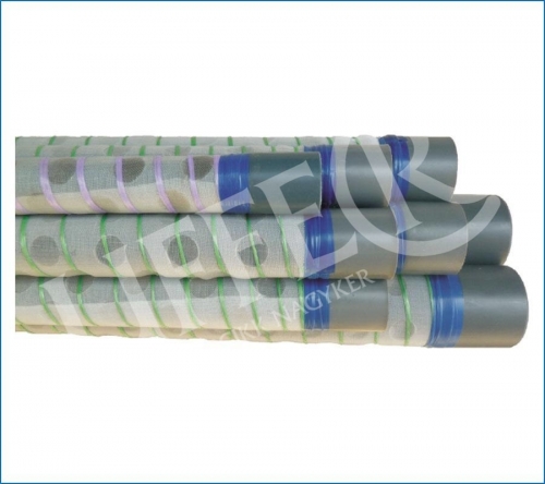 Kútszűrő - kútszövet 23/16 1 méter/tekercs PVC 50 rúdon