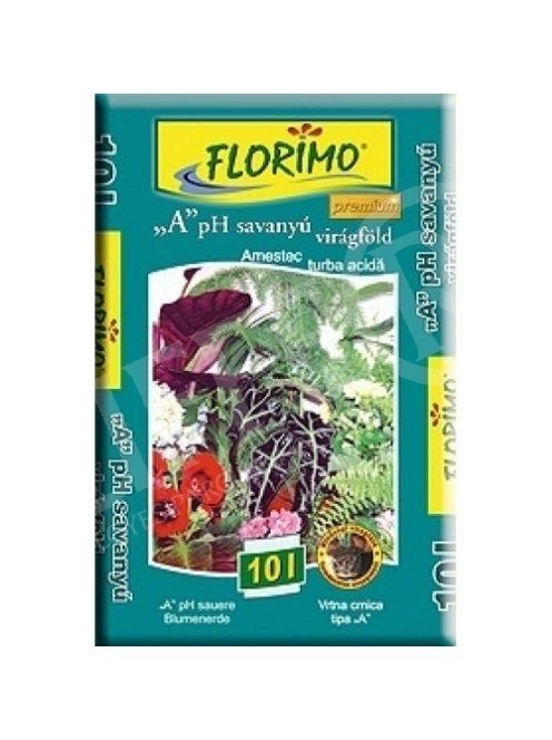 Virágföld szobanövény "A" tipusú (savanyúföld) 10 liter Florimo